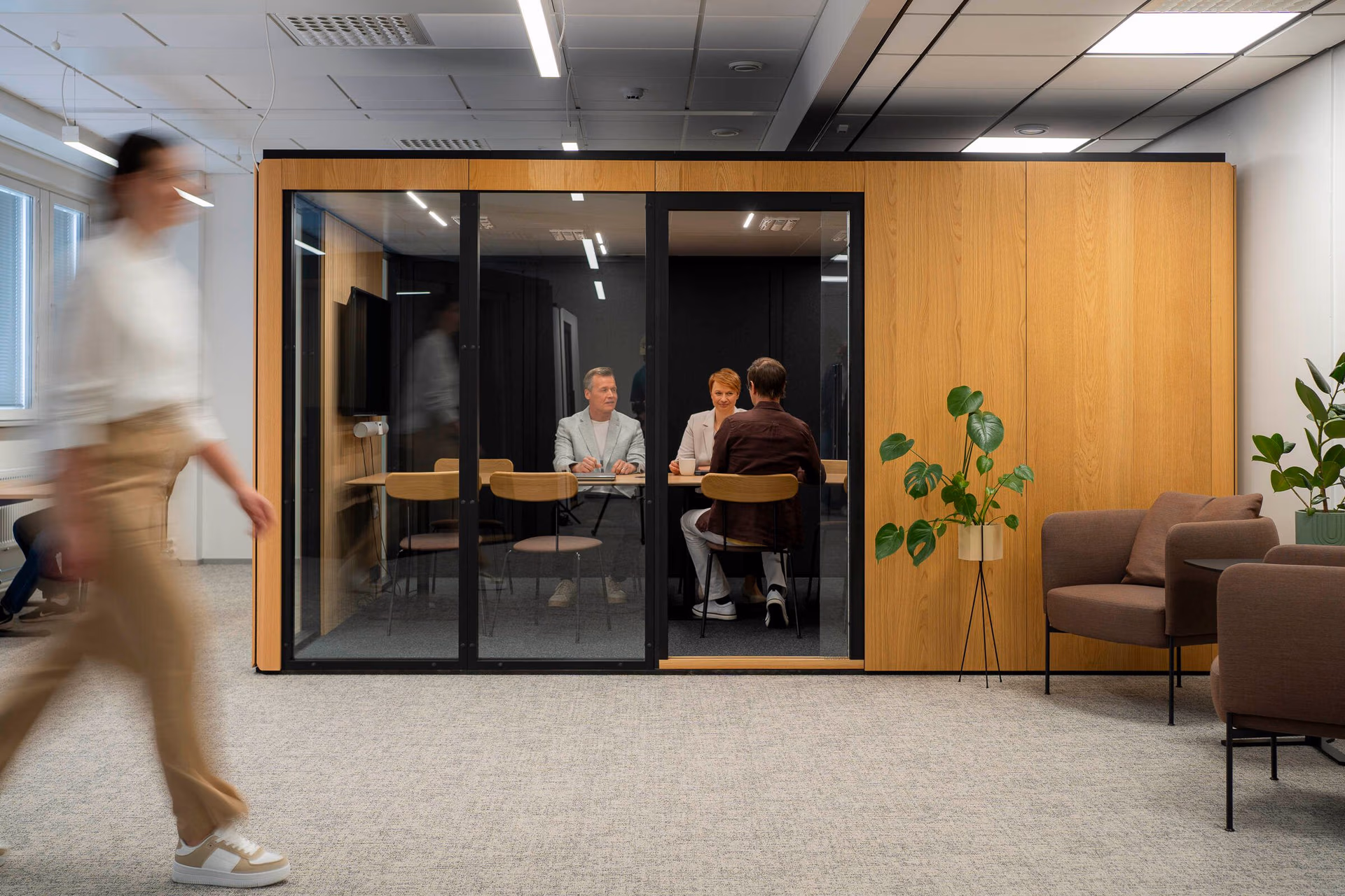 Octasell äänieristetyt tilat